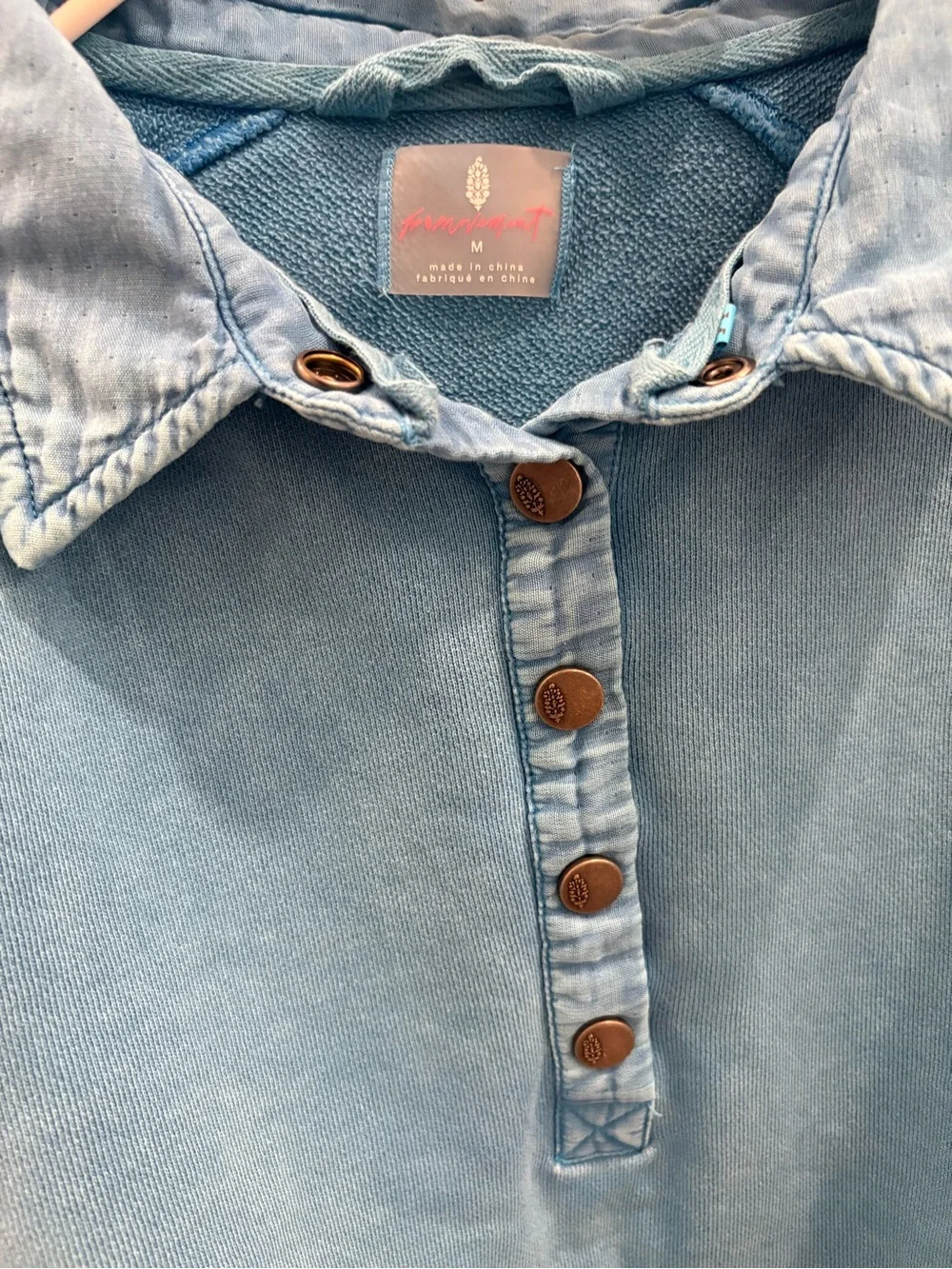 Free People Playoff Cropped Pullover - Picture 2 of 11